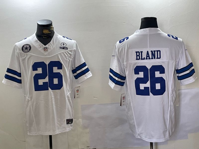 Men Dallas Cowboys #26 Bland White 2024 Nike Limited NFL Jersey style 5